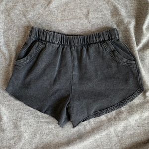 art class gray elastic waist lounge shorts - M 7/8